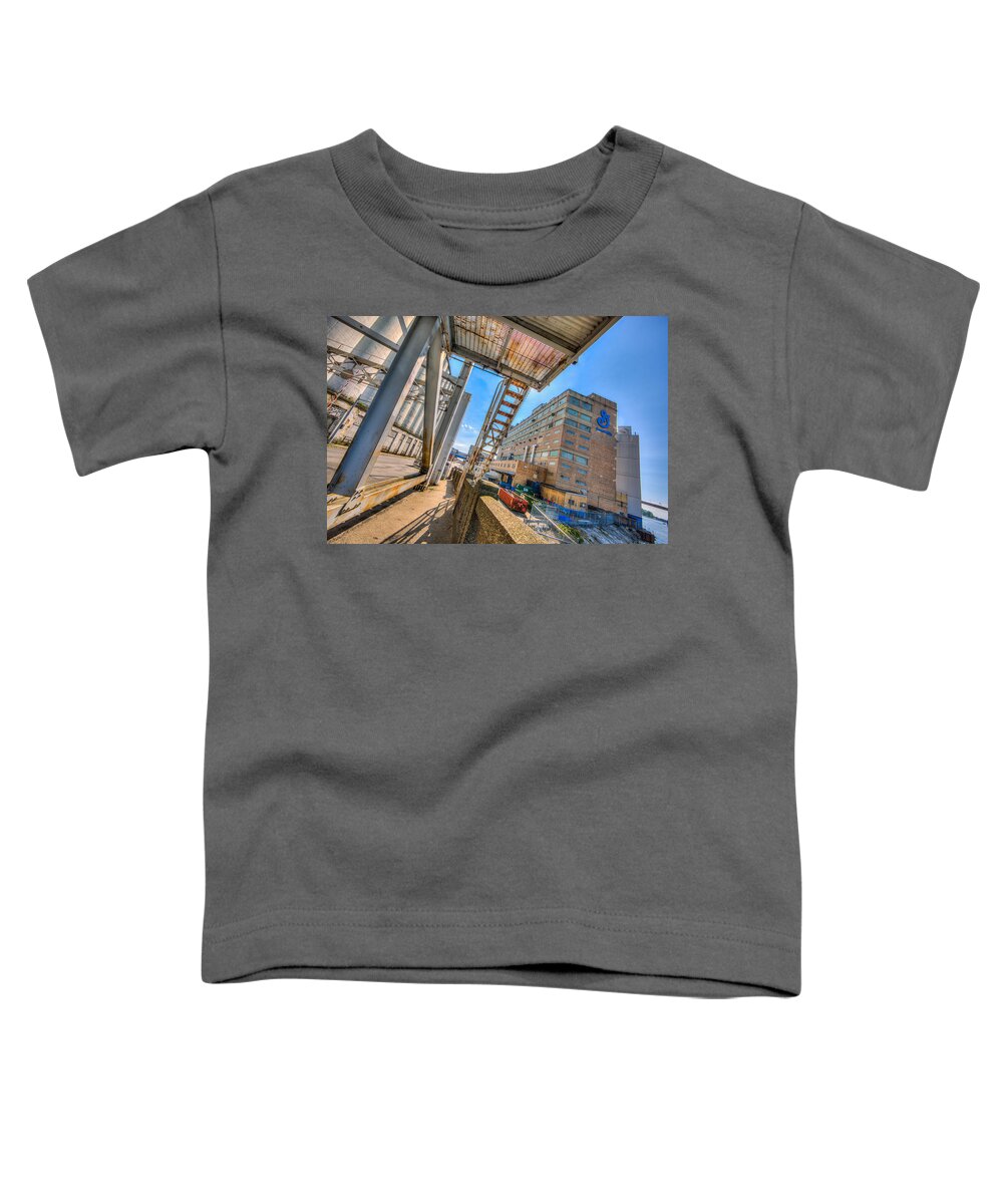 General Mills Toddler T-Shirt featuring the photograph General Mills by John Angelo Lattanzio