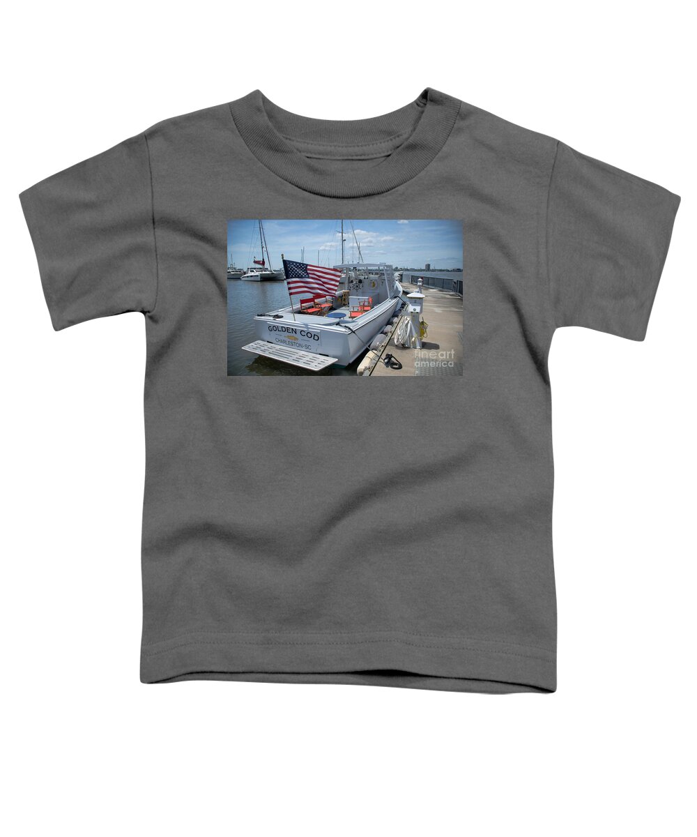 Golden Cod Toddler T-Shirt featuring the photograph Golden Cod by Dale Powell