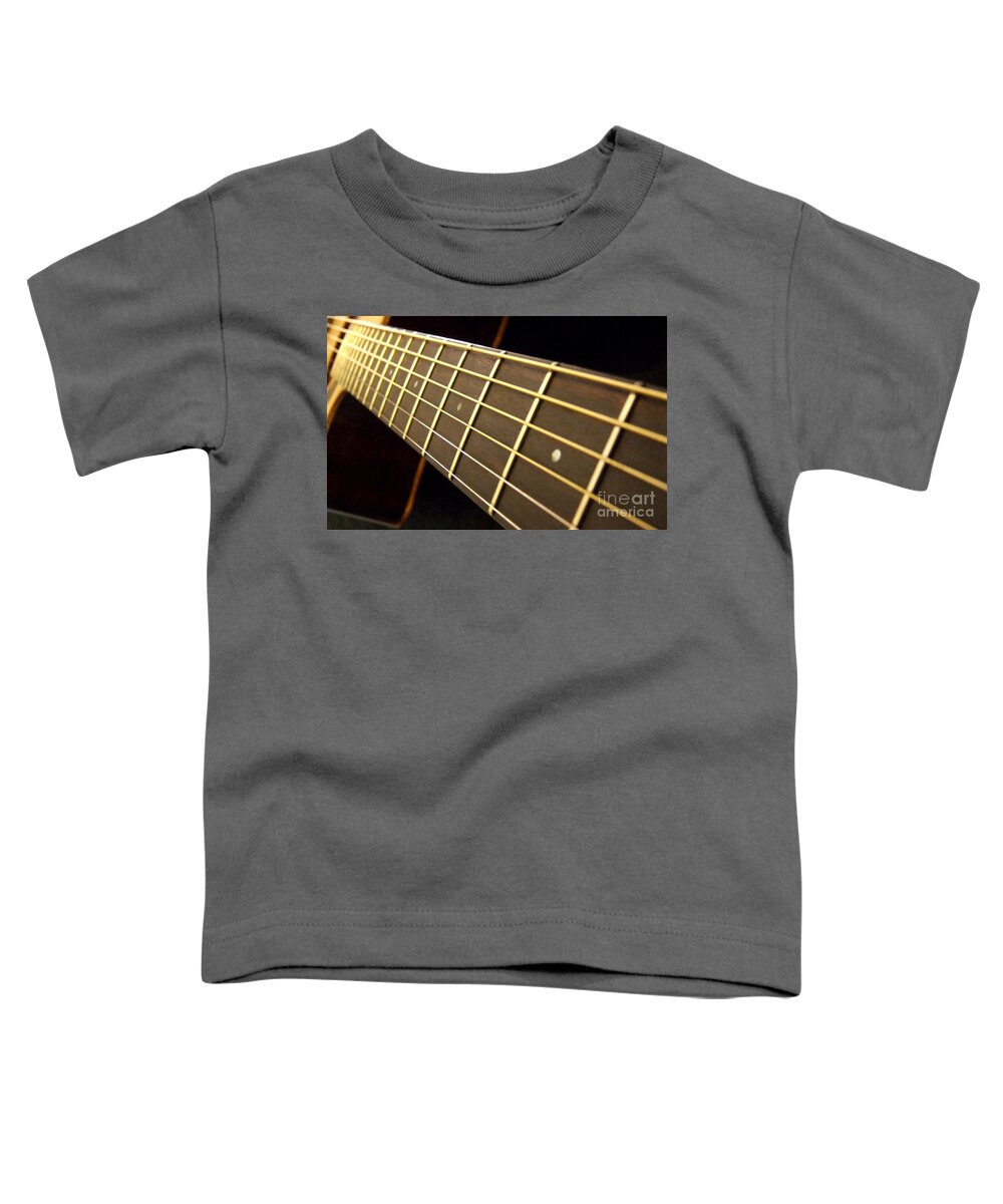 Acoustic Toddler T-Shirt featuring the photograph Golden days by Andrea Anderegg