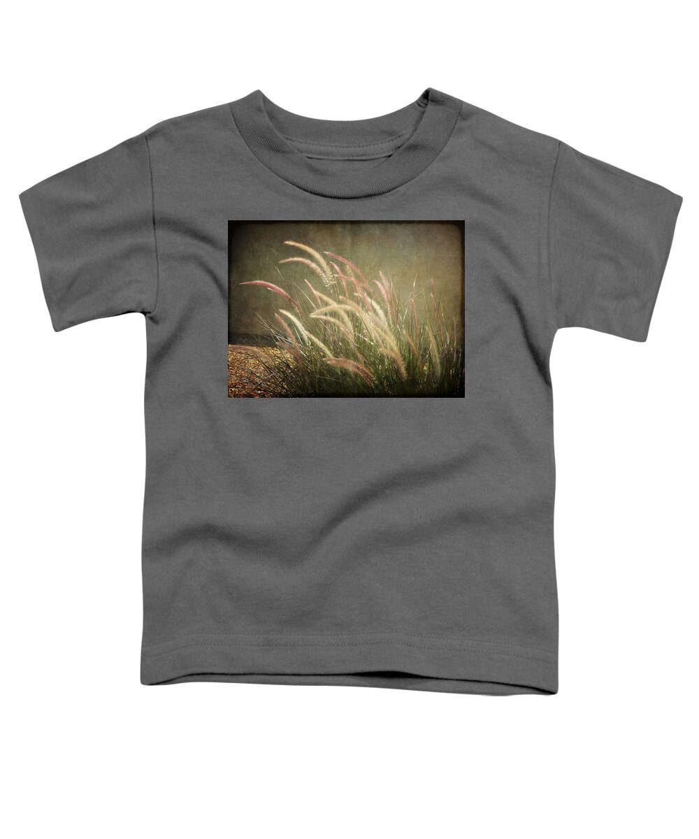 Ornamental Toddler T-Shirt featuring the photograph Grasses in Beauty by Lucinda Walter