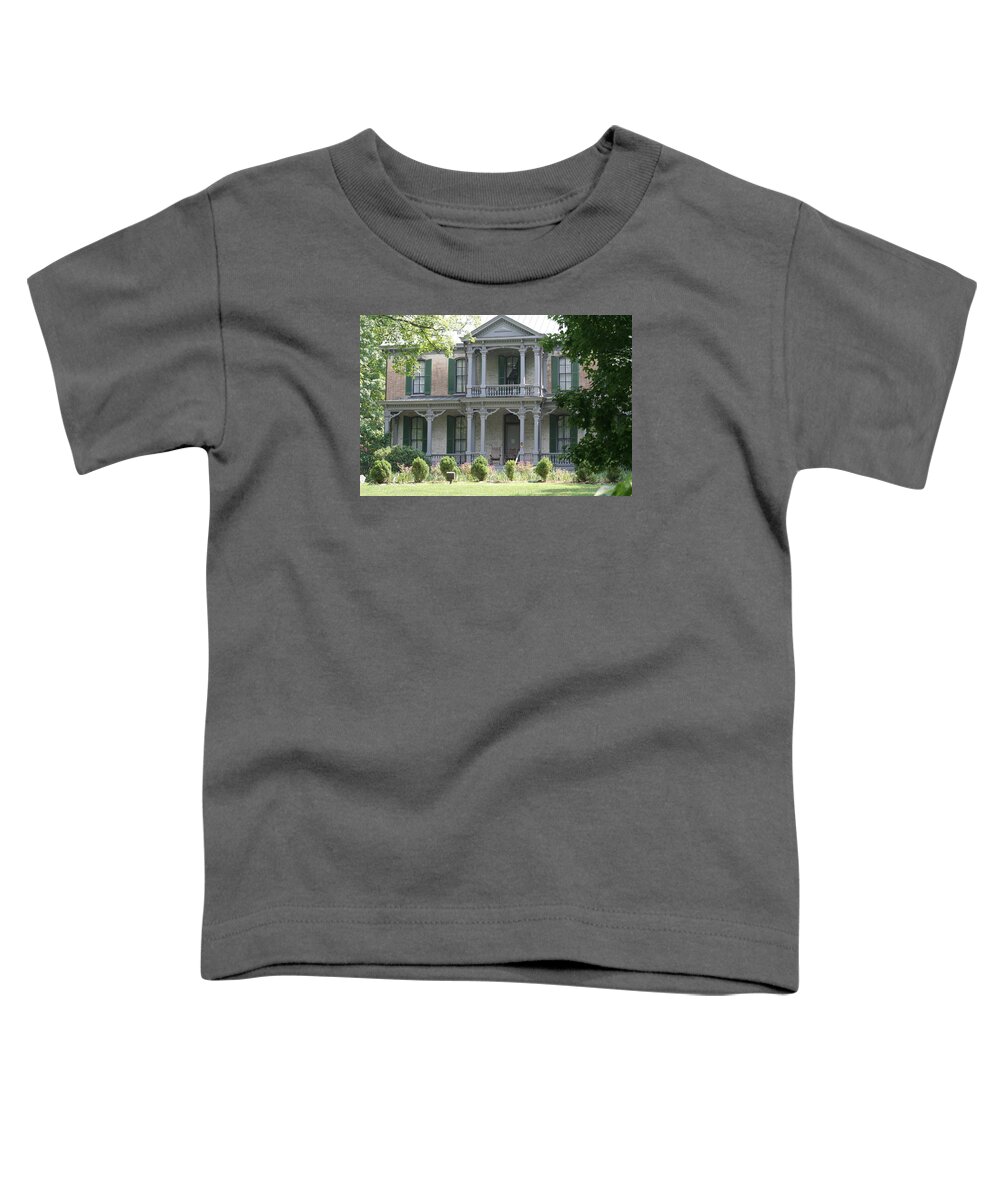 Nashville Toddler T-Shirt featuring the photograph Grassmere Historic Home by Valerie Collins