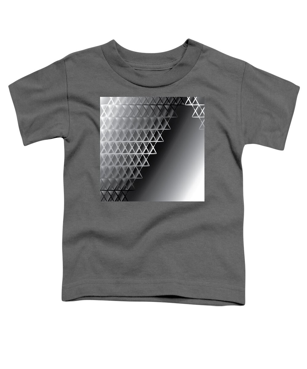  Toddler T-Shirt featuring the digital art Grid 60 Float by Kevin McLaughlin