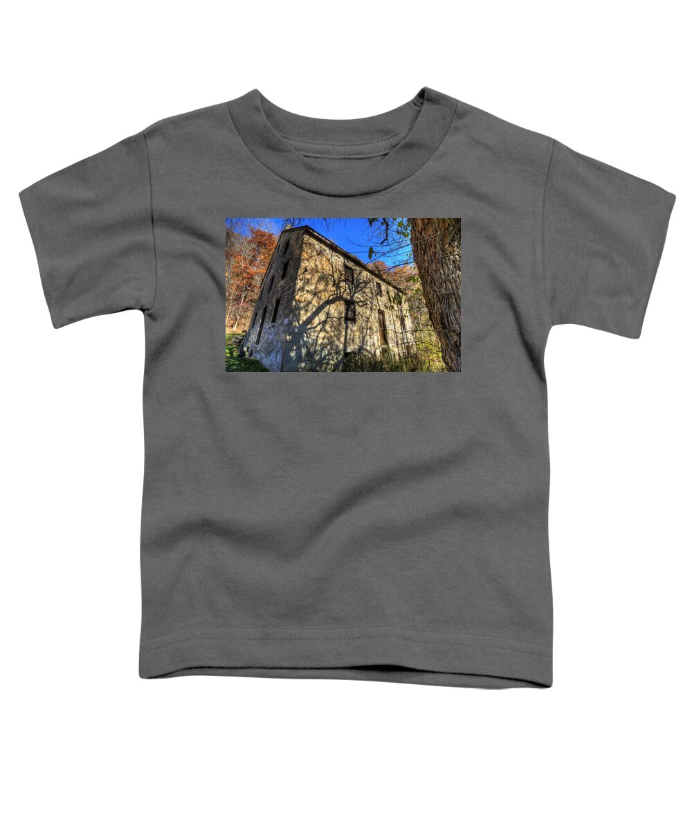 Mill Toddler T-Shirt featuring the photograph Hambleton's Mill by David Dufresne