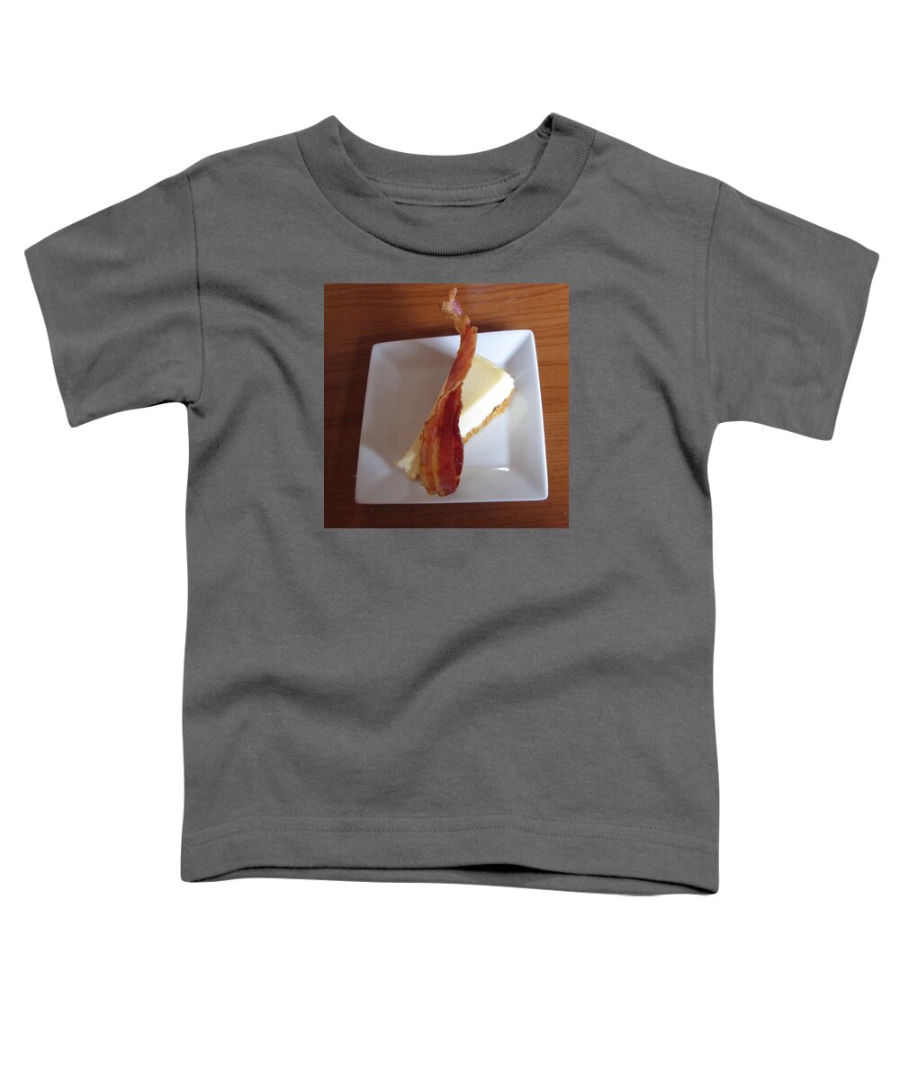 Bacon Toddler T-Shirt featuring the photograph Heavenly Brunch by Lin Grosvenor