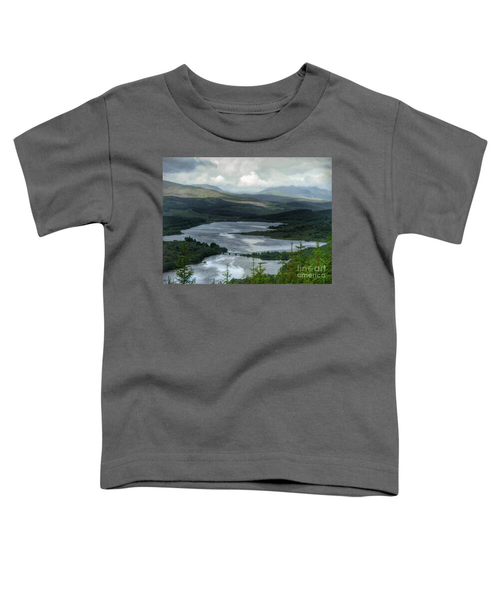 Lochaber Toddler T-Shirt featuring the photograph Highland Loch at Lochaber 2 by Joan-Violet Stretch