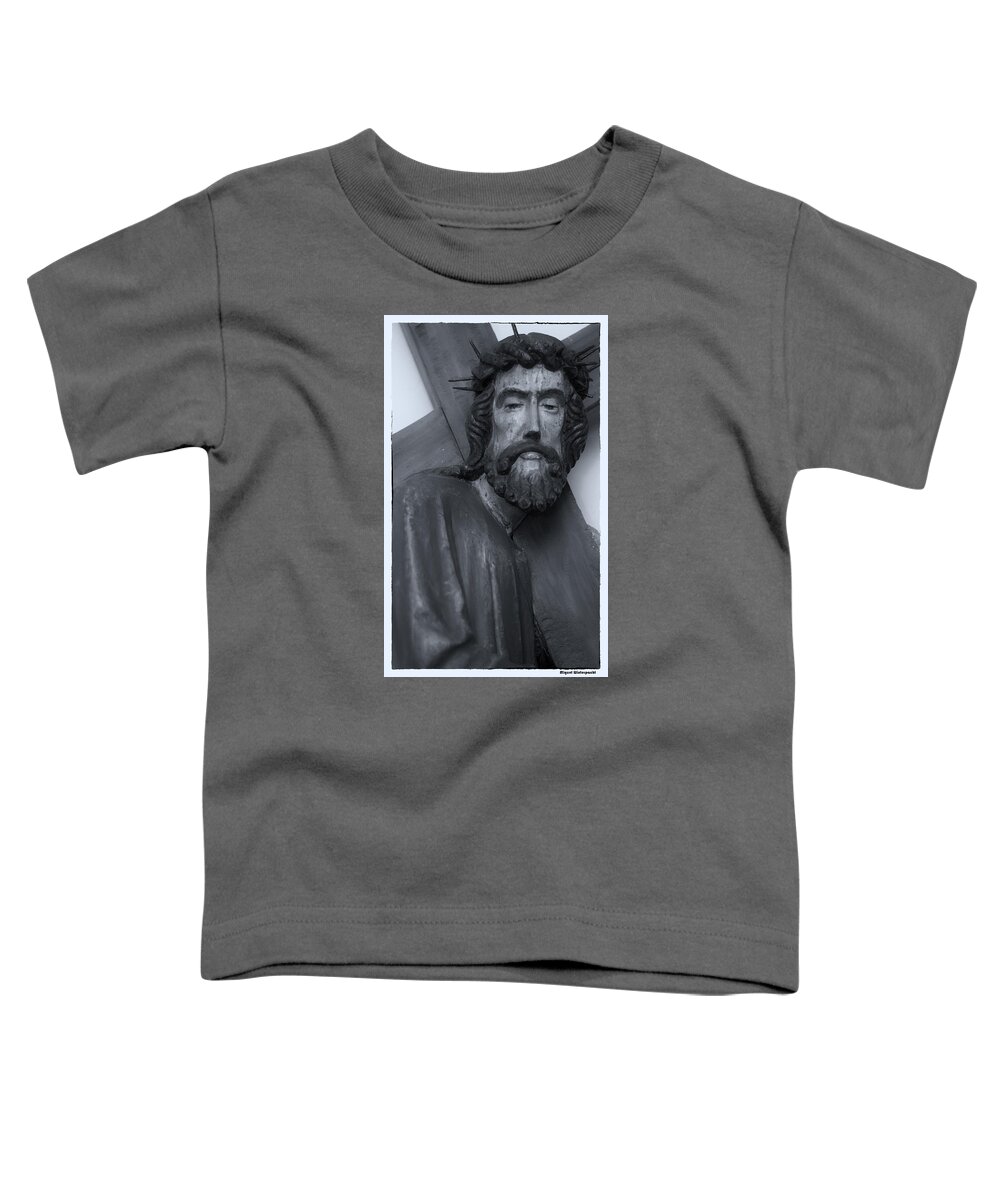 Holy Toddler T-Shirt featuring the photograph Holy Cross by Miguel Winterpacht