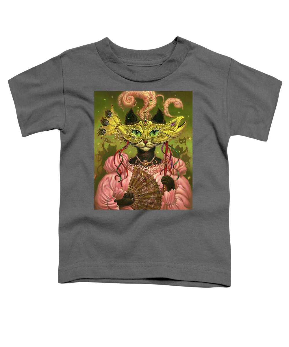 Jeff Haynie Toddler T-Shirt featuring the painting Incatneato by Jeff Haynie