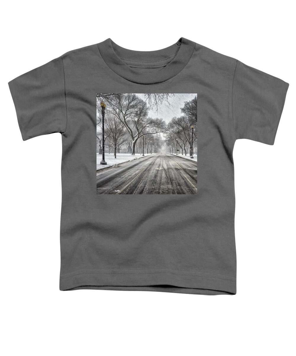Washington Toddler T-Shirt featuring the photograph Independence Avenue by Robert Fawcett