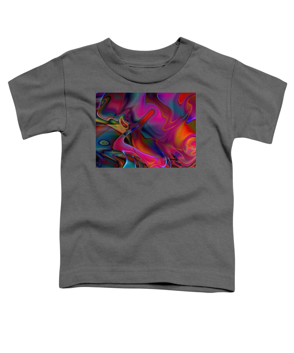 Infusion Toddler T-Shirt featuring the digital art Infusion by Kiki Art