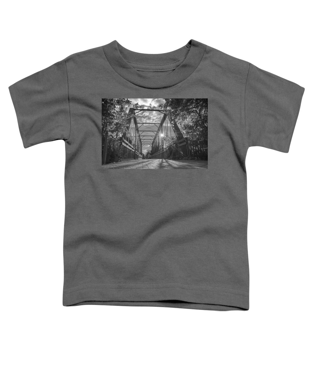 Cedarburg Toddler T-Shirt featuring the photograph Interurban Bridge by James Meyer