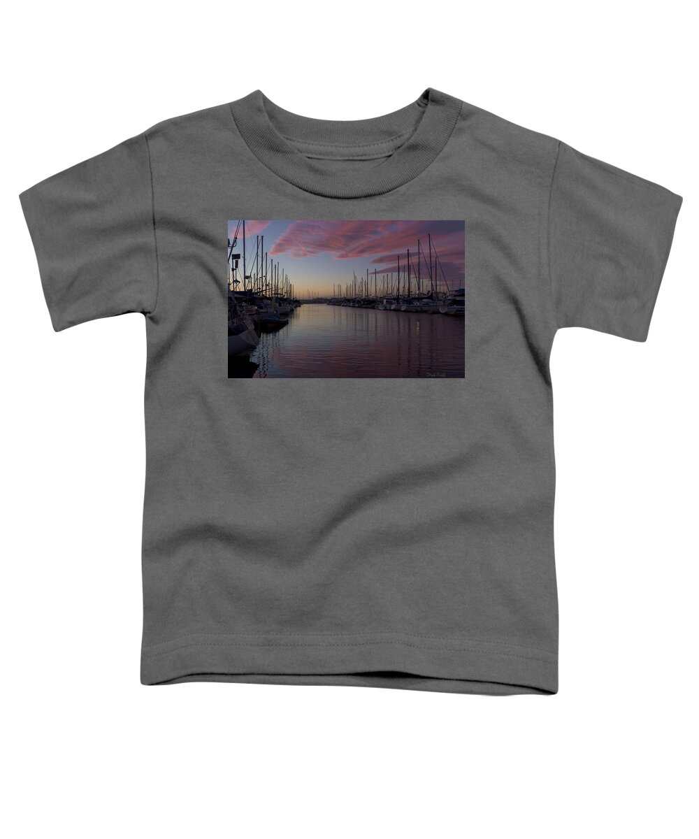Marina Toddler T-Shirt featuring the photograph Just A Fleeting Moment by Heidi Smith