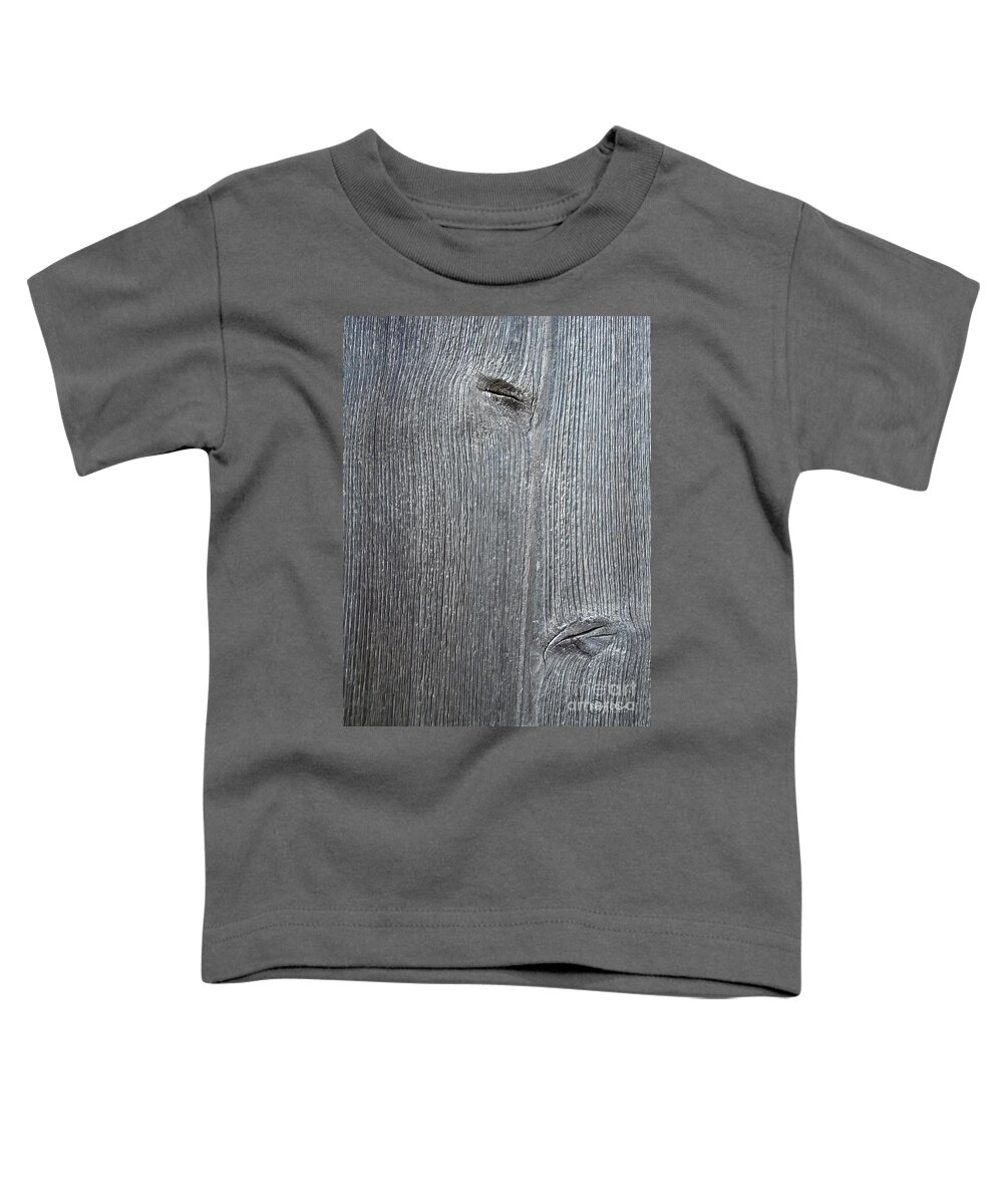 Knot Toddler T-Shirt featuring the photograph Knotty Plank #2A by Robert ONeil