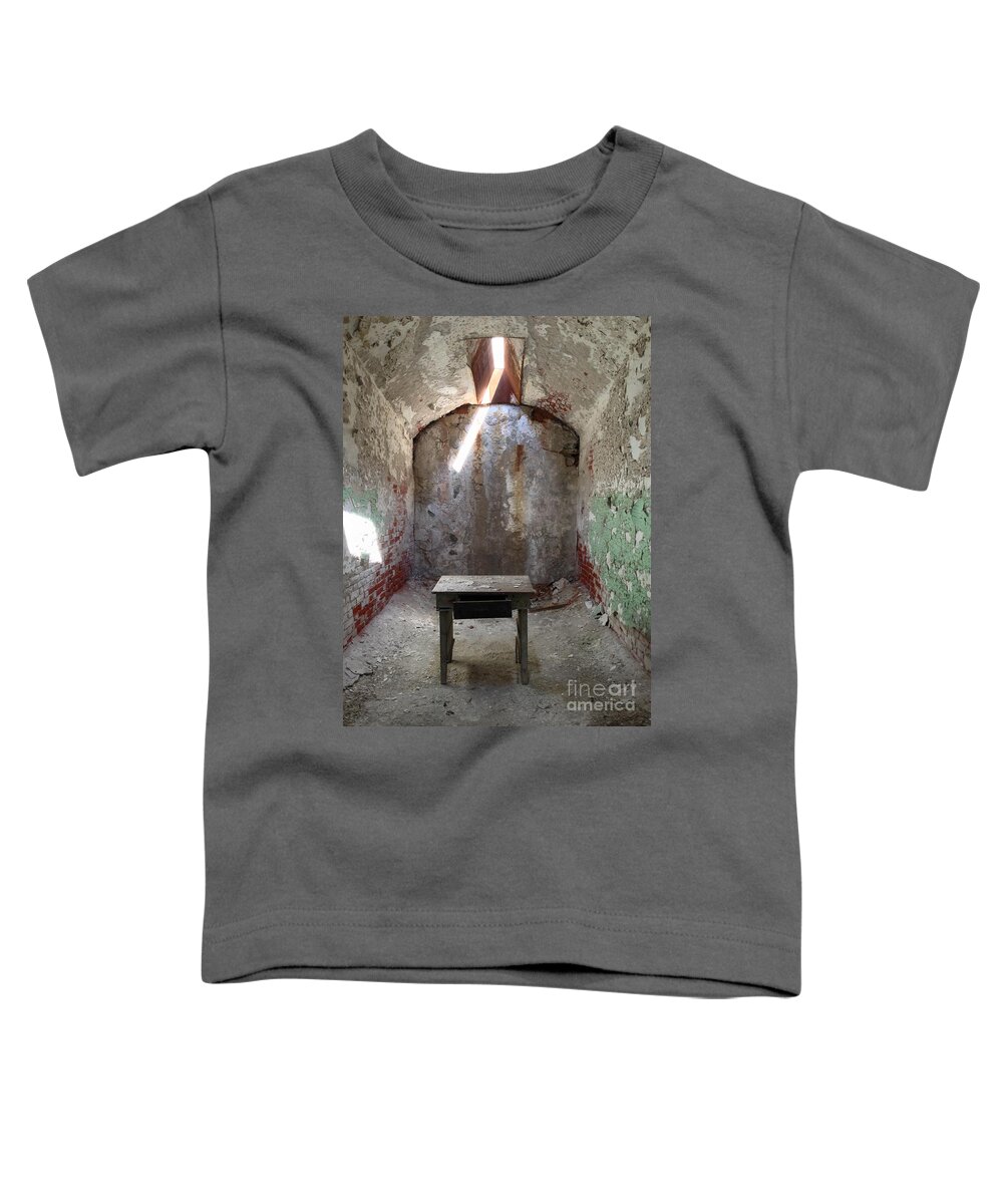 Eastern State Penitentiary Toddler T-Shirt featuring the photograph Knrn0404 by Henry Butz