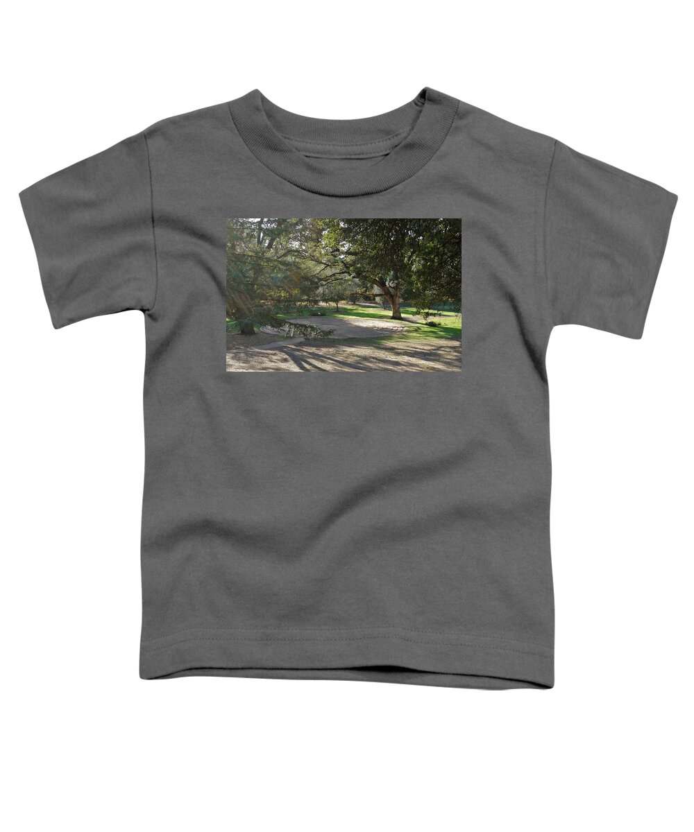 Labyrinth Toddler T-Shirt featuring the photograph Labyrinth Retreat by Michele Myers
