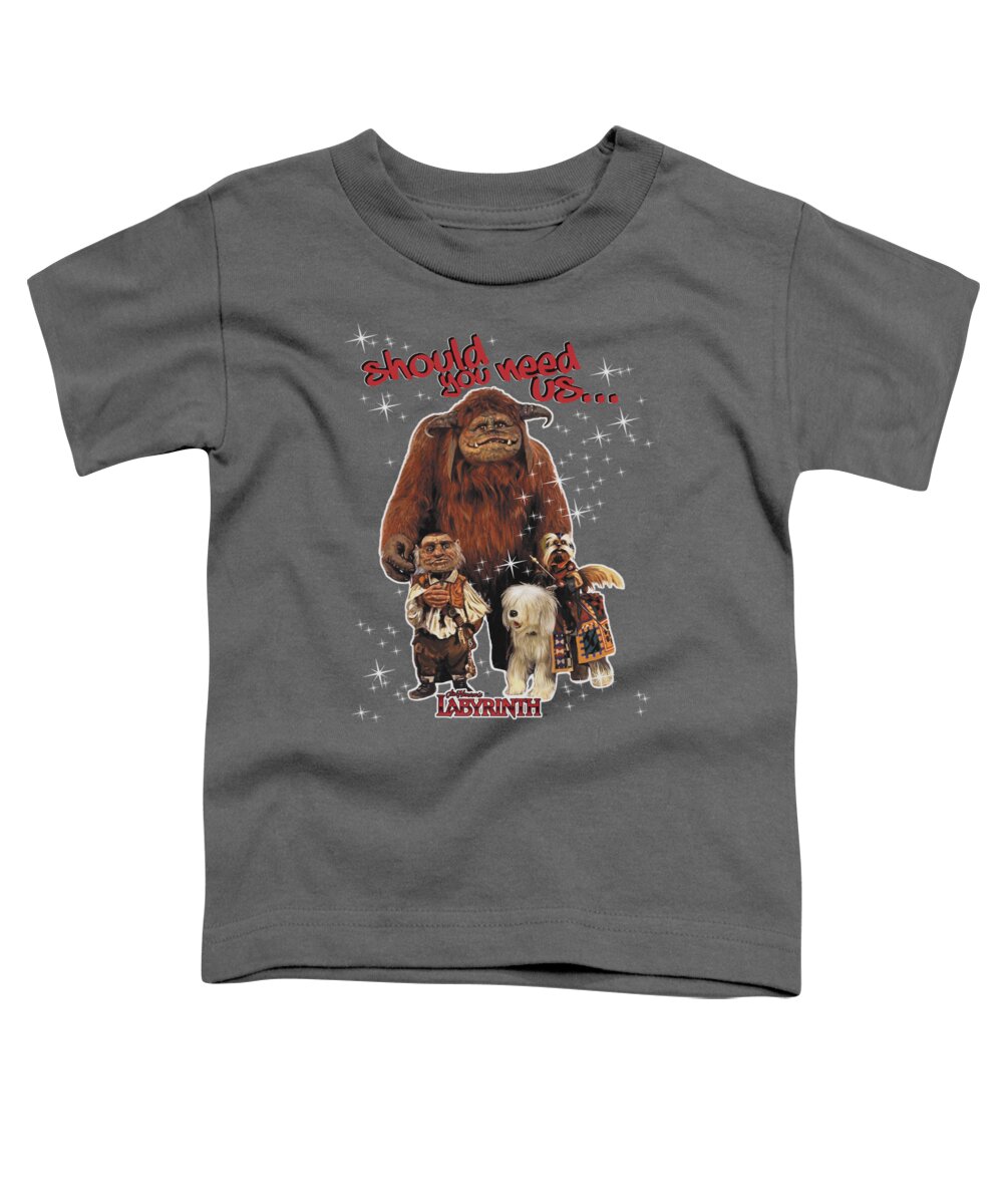 Labyrinth Toddler T-Shirt featuring the digital art Labyrinth - Should You Need Us by Brand A