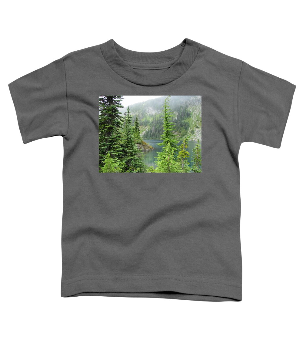 Pacific Northwest Toddler T-Shirt featuring the photograph Lake Eunice II by Tikvah's Hope