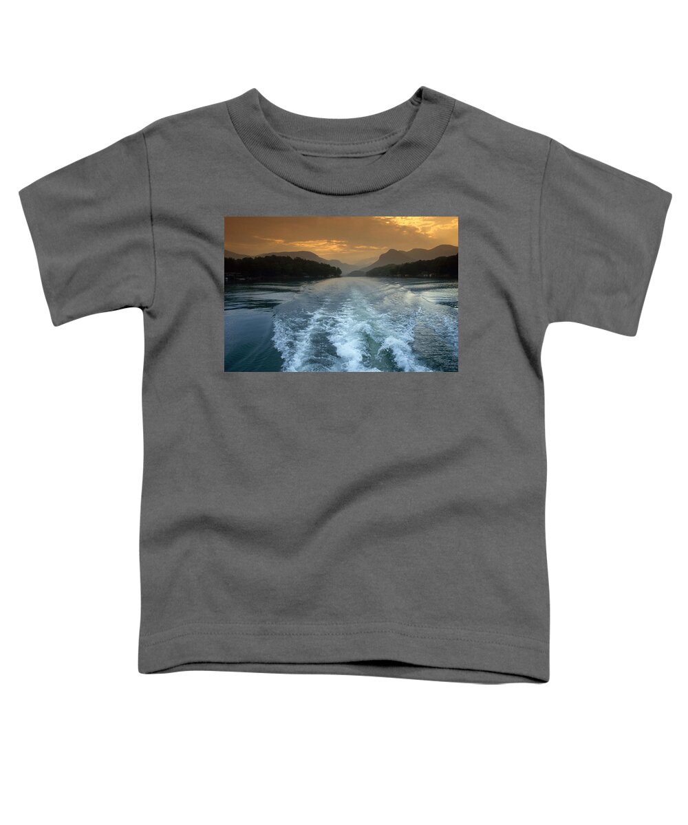North Carolina Toddler T-Shirt featuring the photograph Lake Lure, Nc by Bruce Roberts