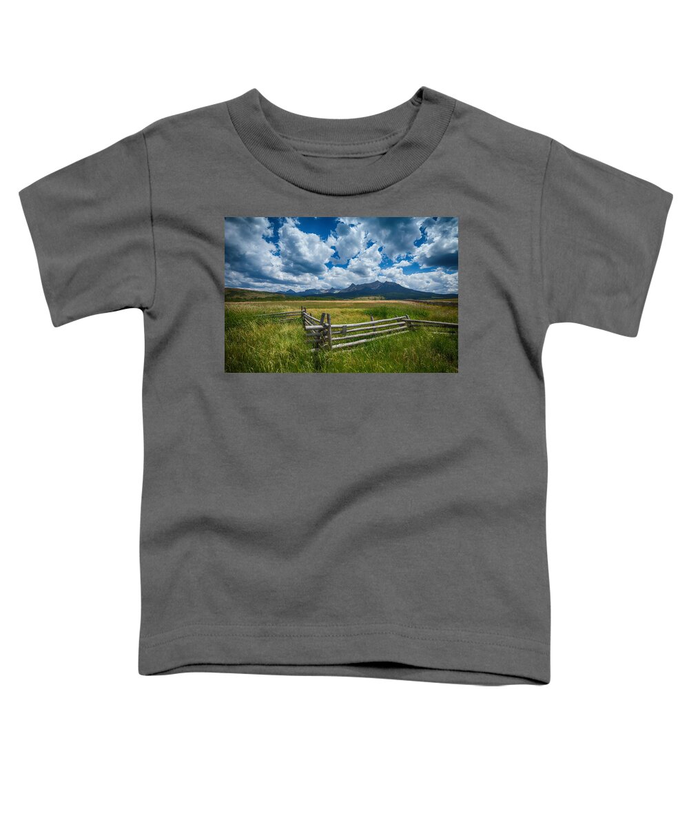 Ouray Toddler T-Shirt featuring the photograph Last Dollar Ranch by Darren White