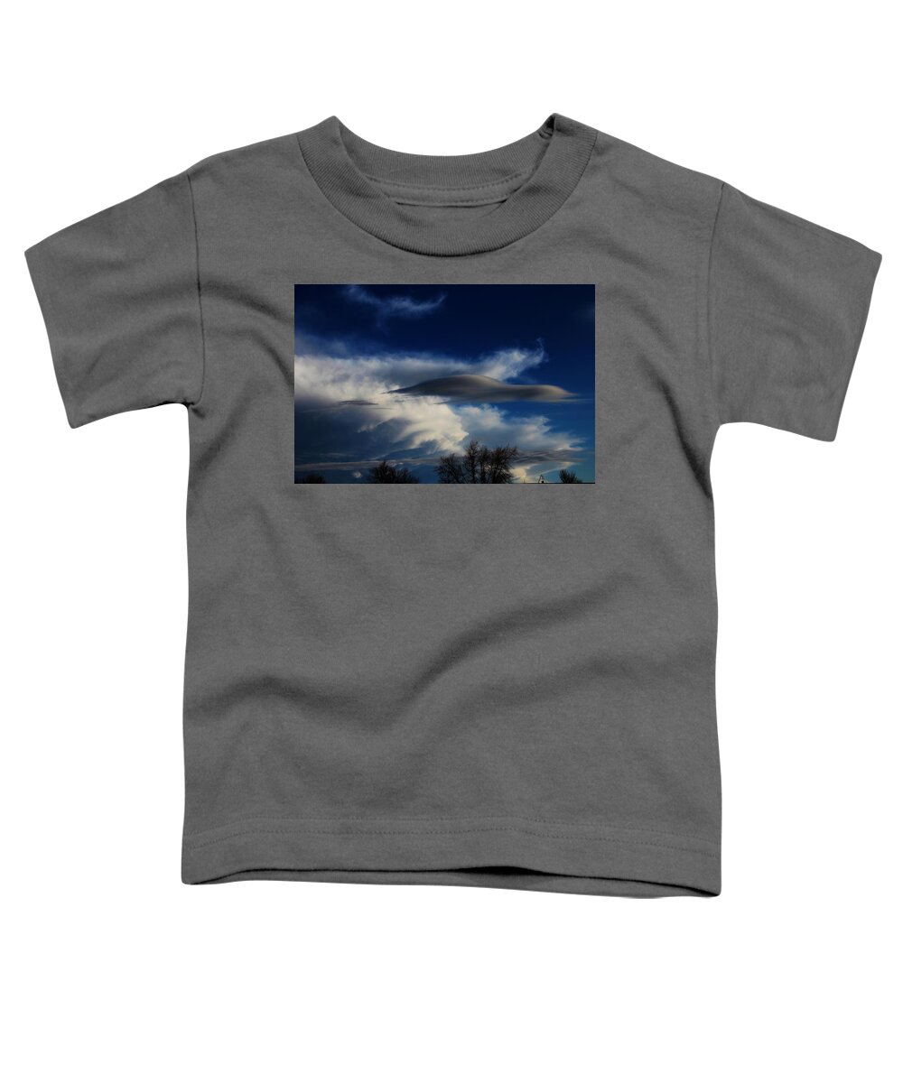 Stormscape Toddler T-Shirt featuring the photograph Let the Storm Season Begin #30 by NebraskaSC