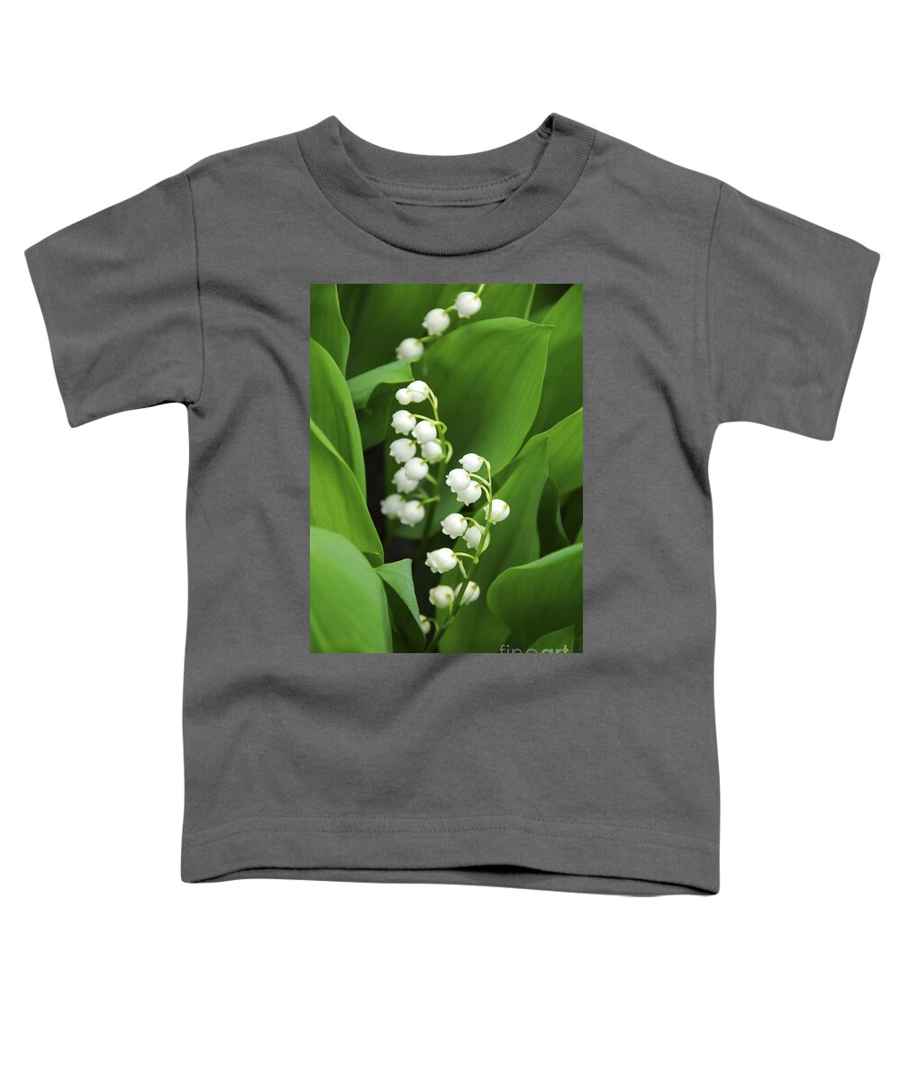 Lily Toddler T-Shirt featuring the photograph Lily-of-the-valley by Elena Elisseeva