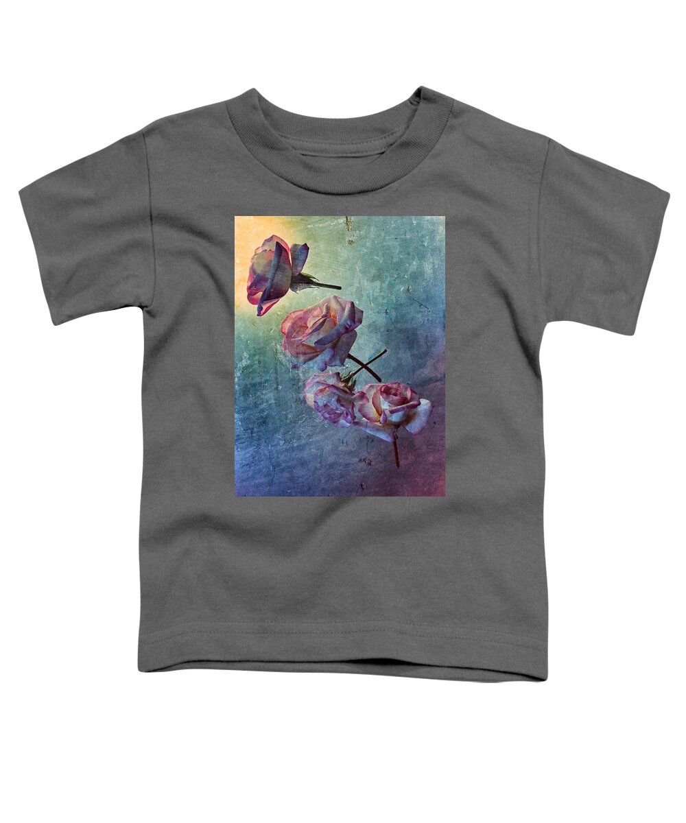 Roses Toddler T-Shirt featuring the photograph Look Back in Time by Marianna Mills