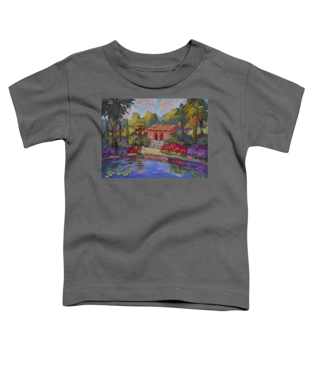 Mi Casa Toddler T-Shirt featuring the painting Mi Casa Es Su Casa by Diane McClary