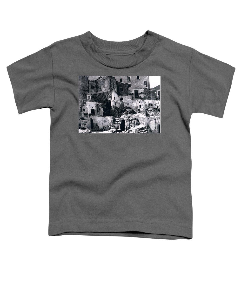 District Toddler T-Shirt featuring the photograph Monte S.Angelo by Archangelus Gallery