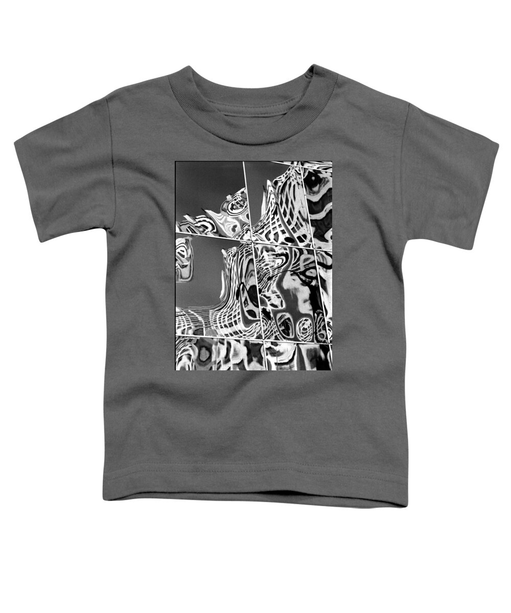 B&w Gallery Toddler T-Shirt featuring the photograph Mosaic by Steven Huszar