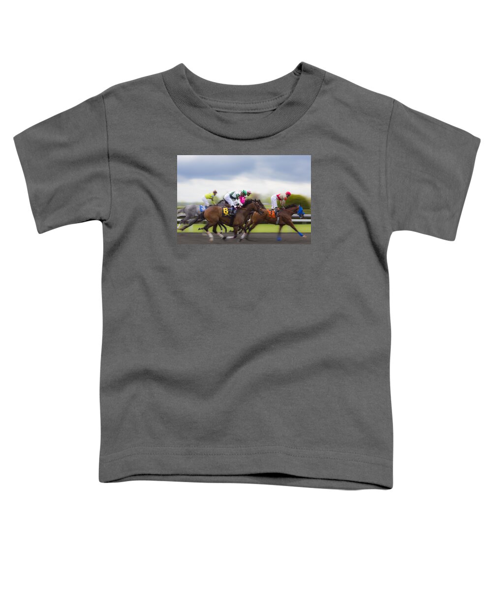Action Toddler T-Shirt featuring the photograph Moving Out by Jack R Perry