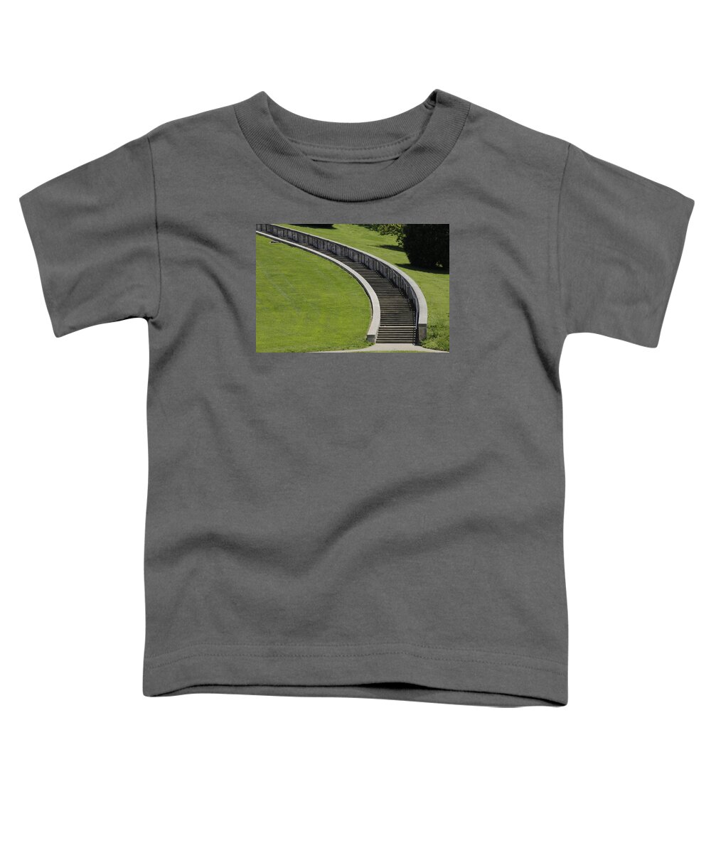 Nashville Toddler T-Shirt featuring the photograph Nashville Stairway by Valerie Collins