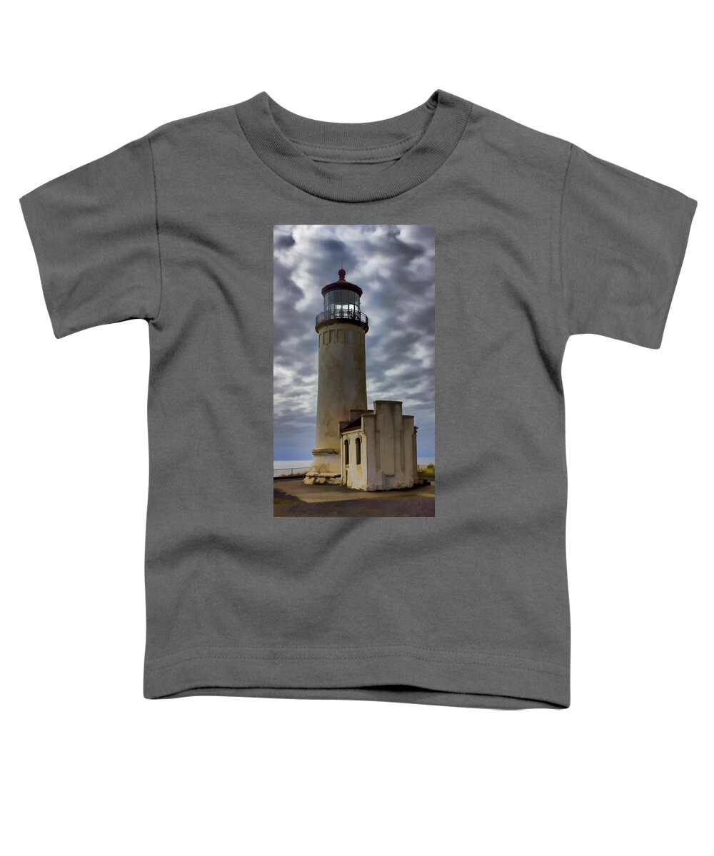 North Head Lighthouse Toddler T-Shirt featuring the photograph North Head Lighthouse by Cathy Anderson