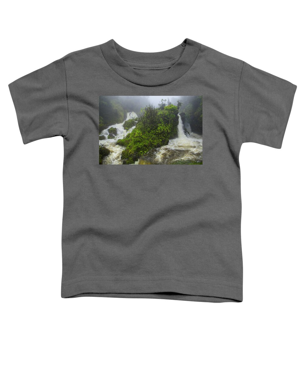 Maui Toddler T-Shirt featuring the photograph On The Road To Hana by Theresa Tahara