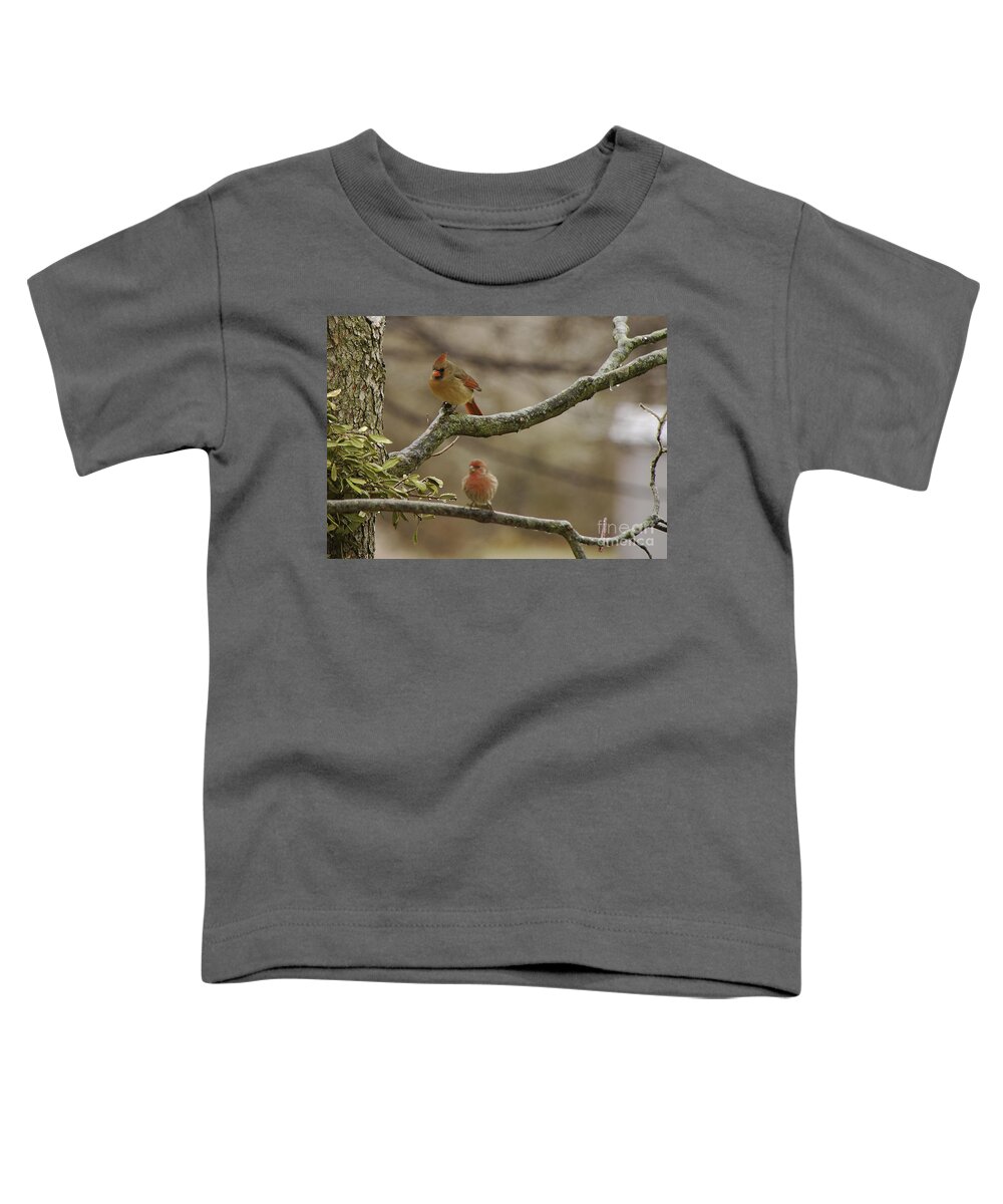 Male Toddler T-Shirt featuring the photograph Out On A Limb by Mary Carol Story