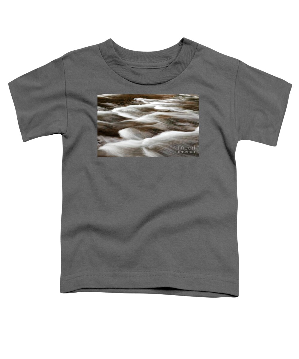Water Toddler T-Shirt featuring the photograph Over the Rocks 3 by Vivian Christopher