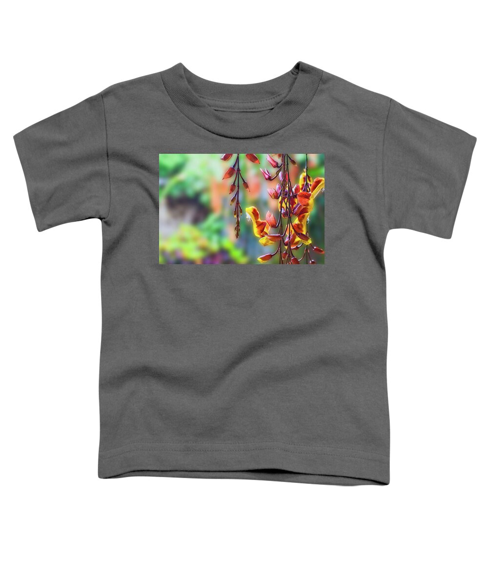 Antigua Toddler T-Shirt featuring the photograph Pending flowers by Roberto Pagani