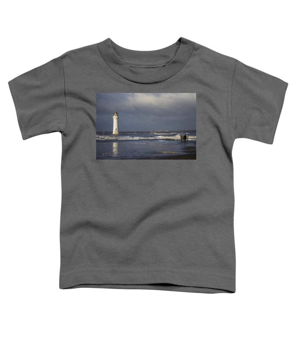 Lighthouse Toddler T-Shirt featuring the photograph Photographing The Photographer by Spikey Mouse Photography