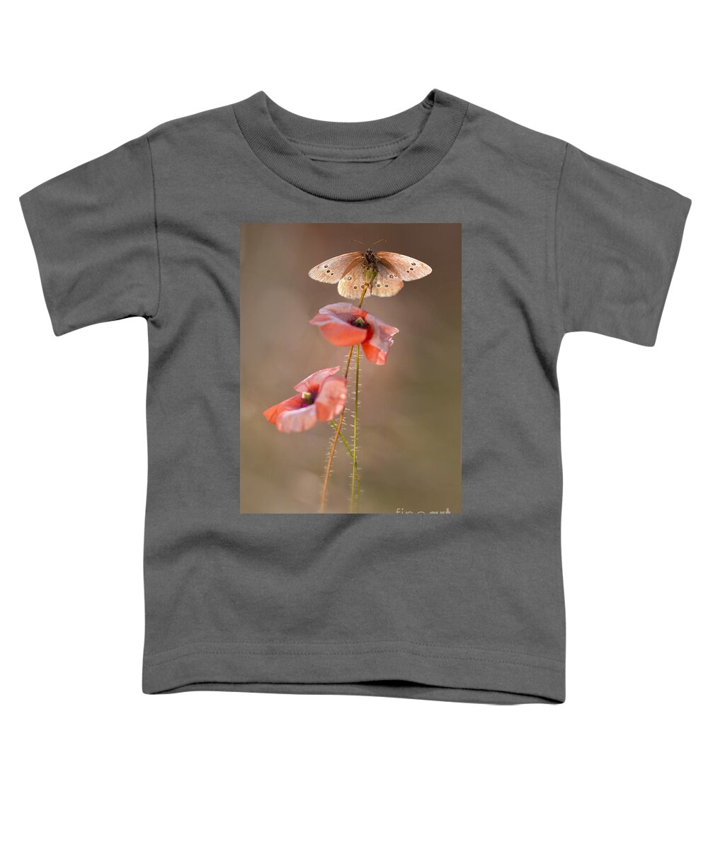 Flower Toddler T-Shirt featuring the photograph Poppies #1 by Jaroslaw Blaminsky
