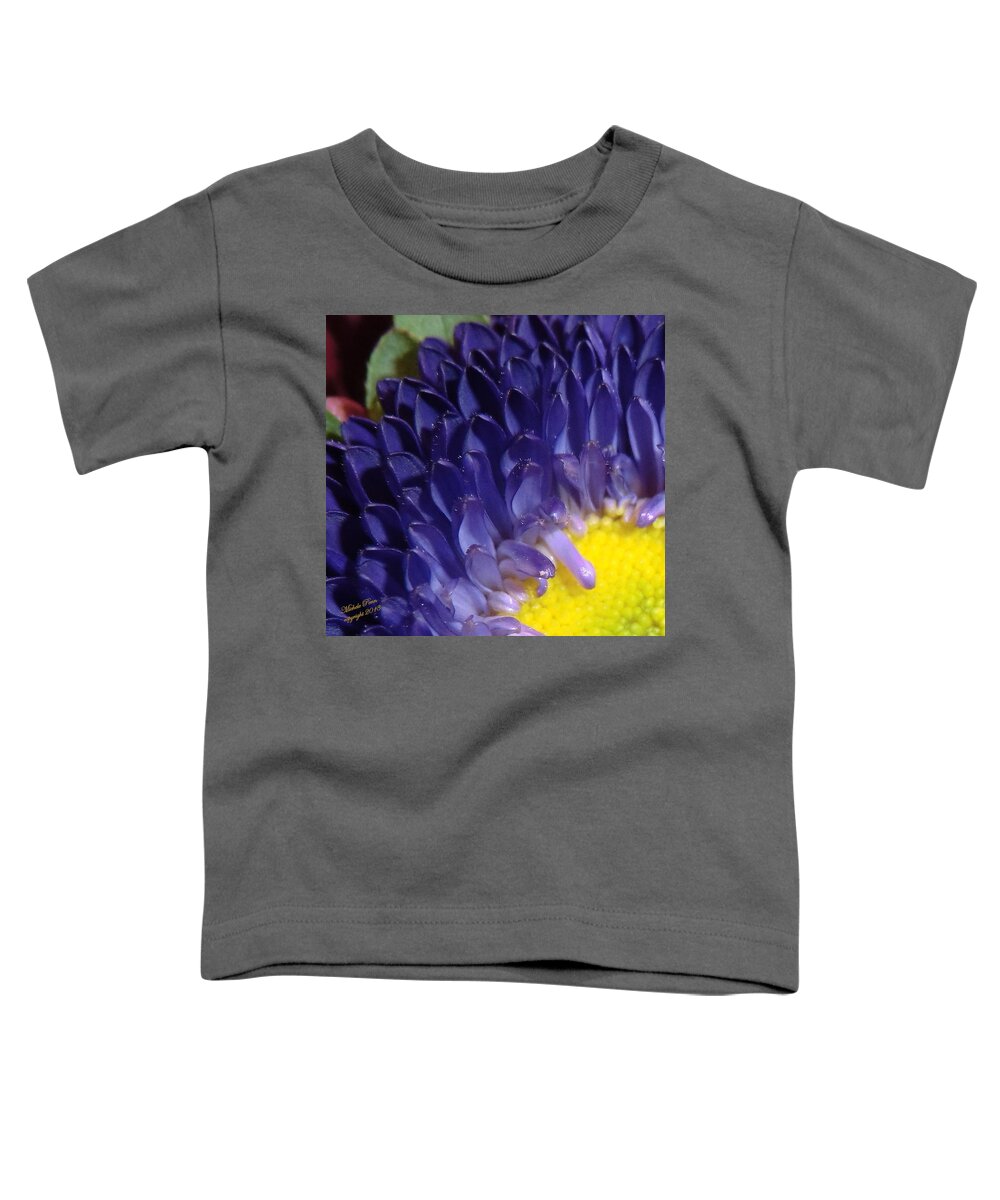 Flower Photograph Toddler T-Shirt featuring the photograph Present Moments - signed by Michele Penn