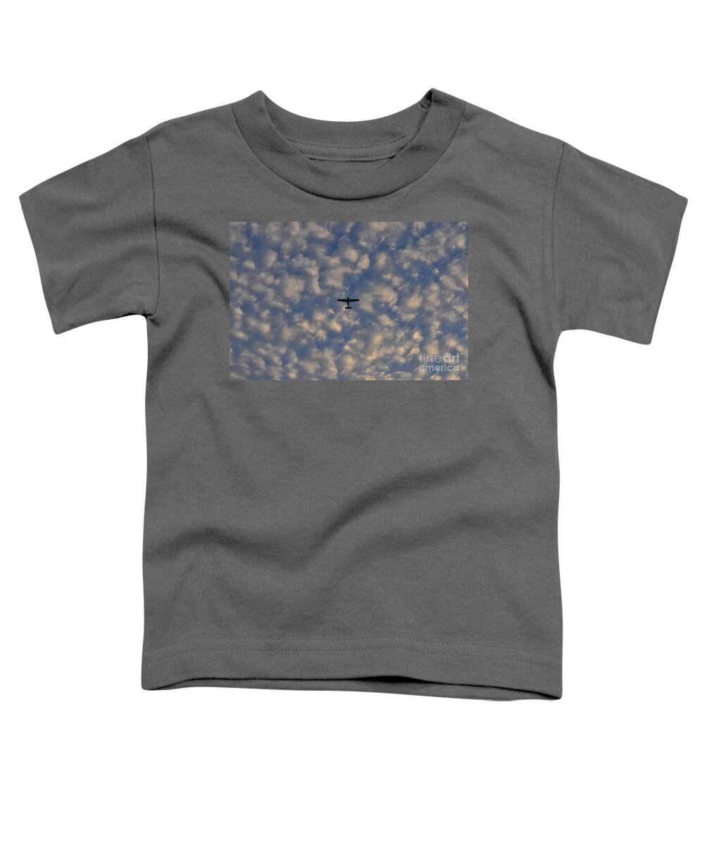 Private Toddler T-Shirt featuring the photograph Private Sky View by Bridgette Gomes