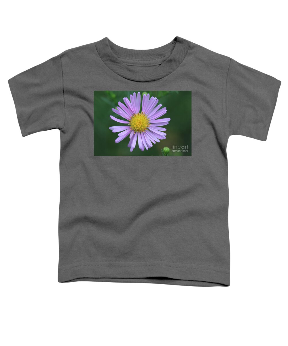 Blossom Toddler T-Shirt featuring the photograph Purple Flower by Amanda Mohler