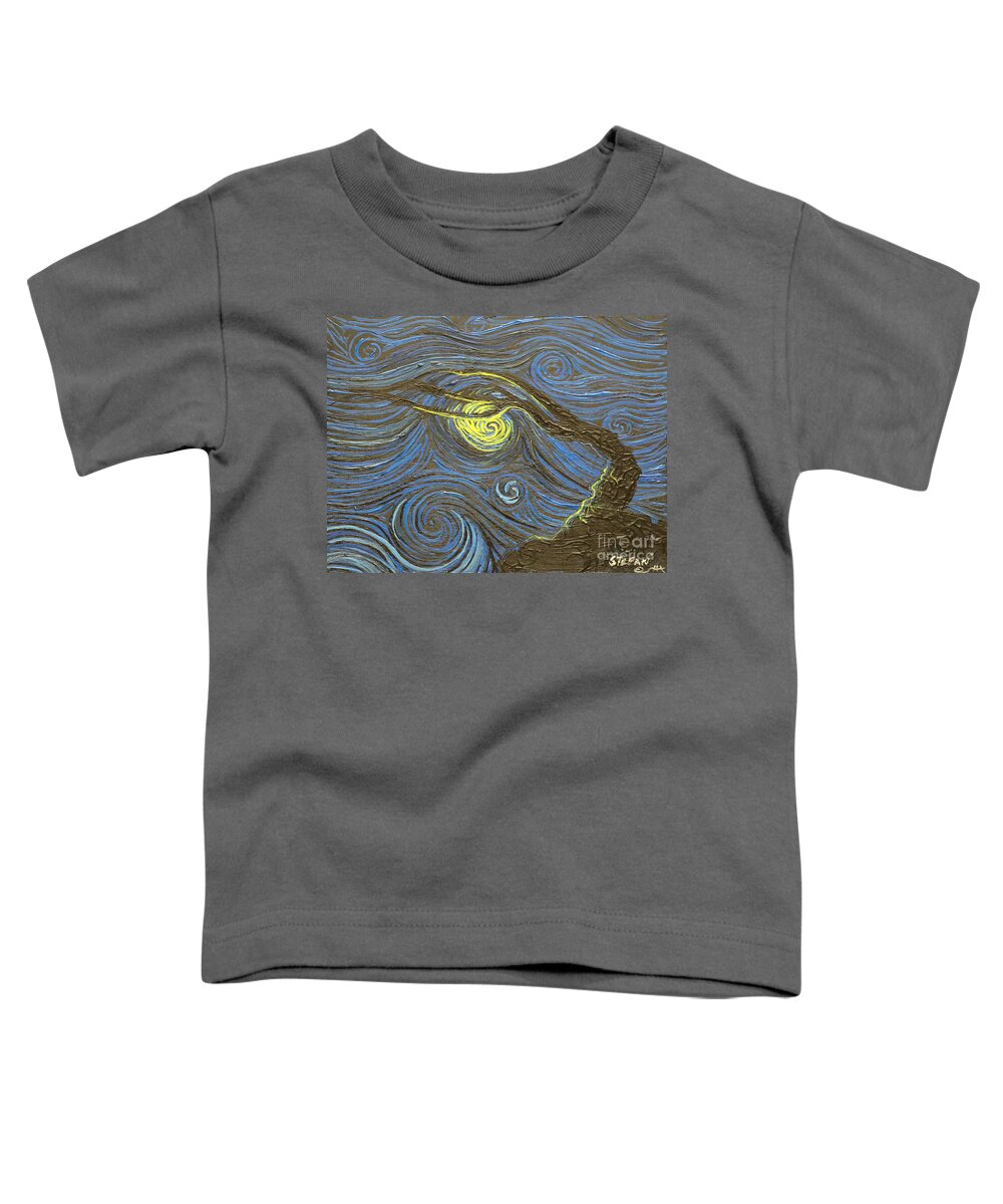 Impressionism Toddler T-Shirt featuring the painting Remaing Hope by Stefan Duncan