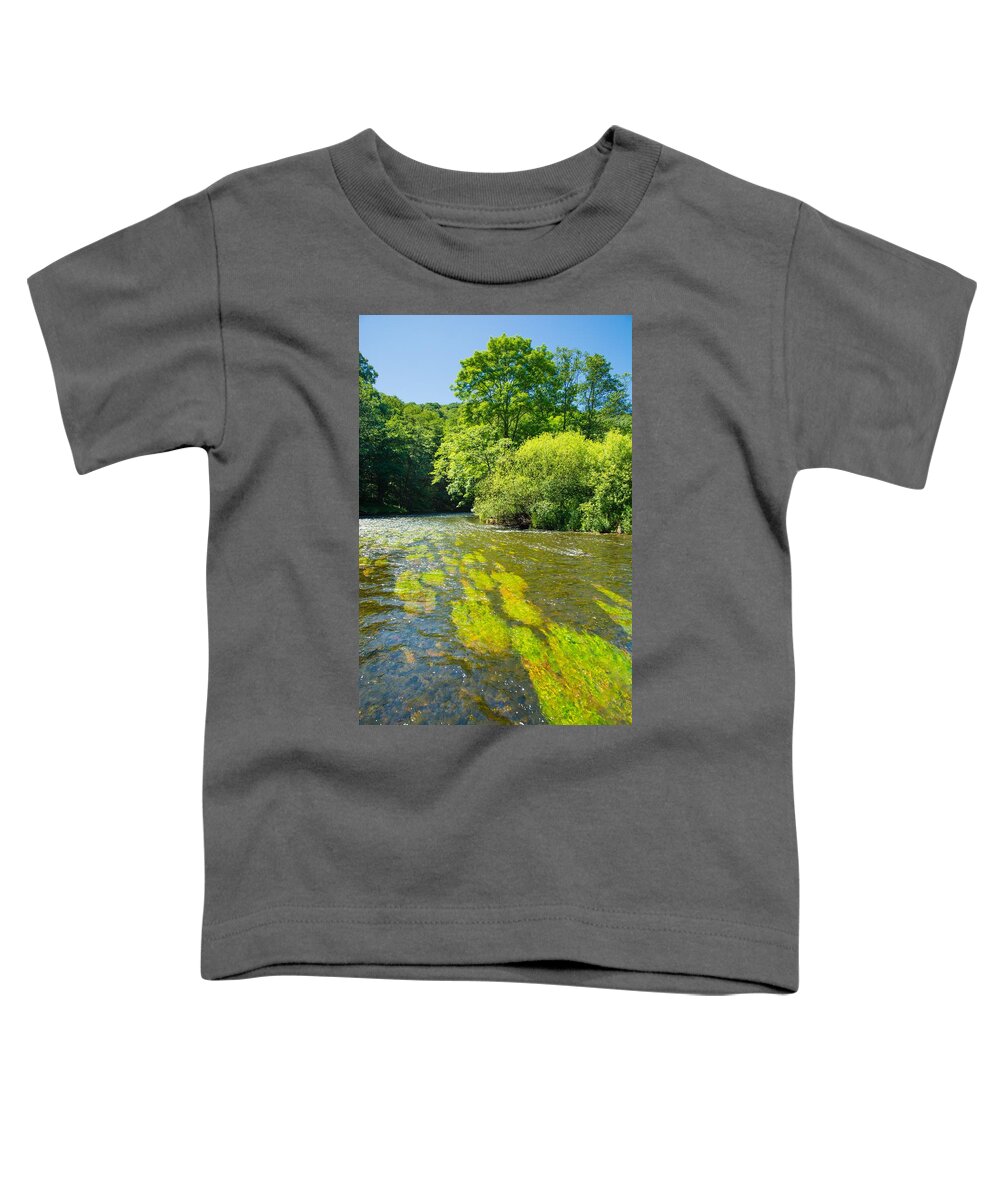 River Toddler T-Shirt featuring the photograph River Thaya In Austria by Andreas Berthold