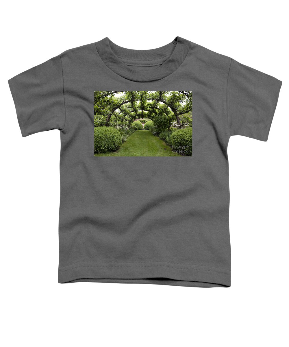 Heiko Toddler T-Shirt featuring the photograph Romantic English Garden by Heiko Koehrer-Wagner