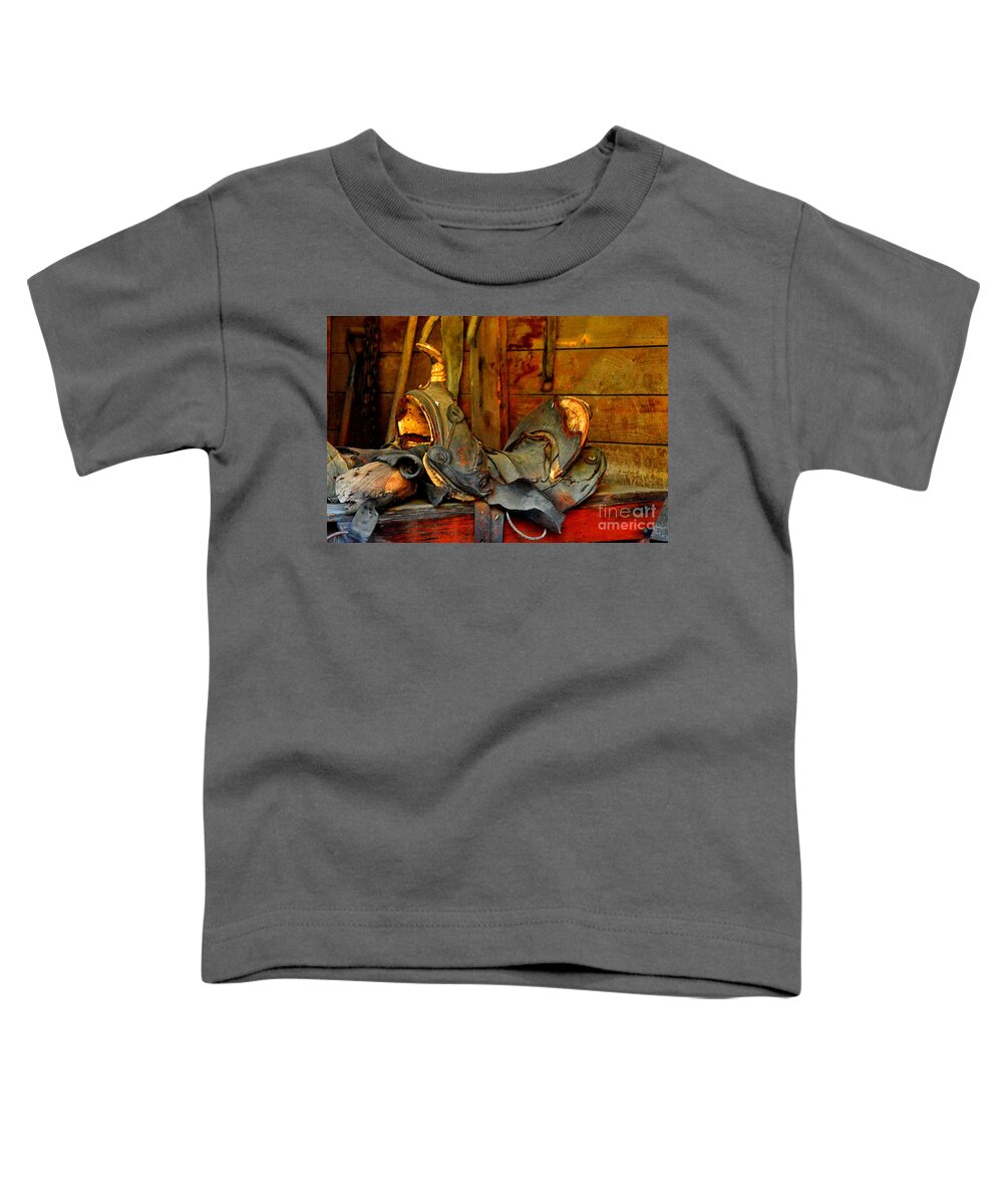 Abstract Toddler T-Shirt featuring the photograph Rough Ride by Lauren Leigh Hunter Fine Art Photography