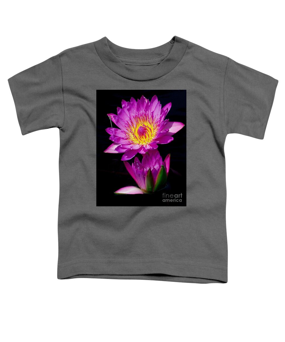 Aquatic Toddler T-Shirt featuring the photograph Royal Lily by Nick Zelinsky Jr