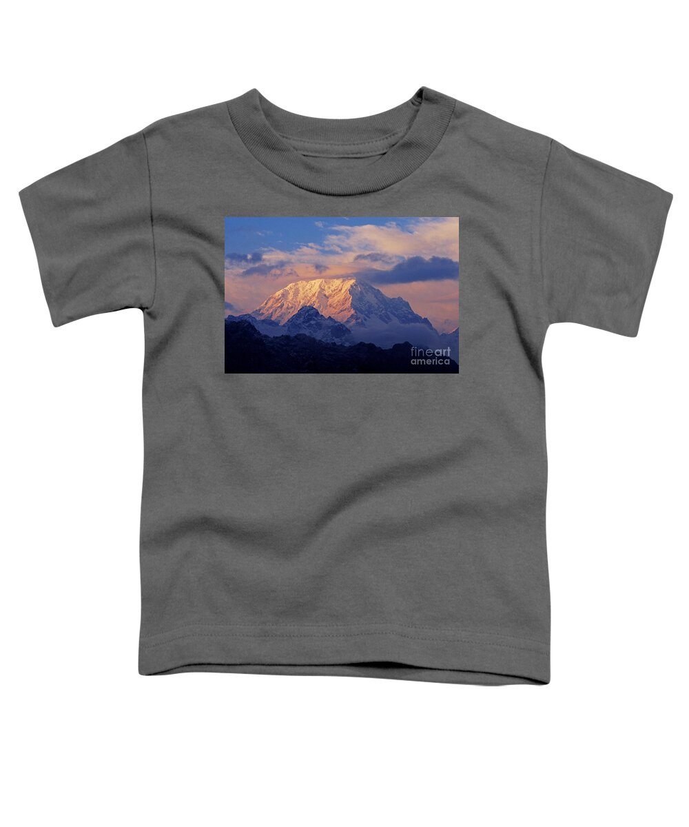 Peru Toddler T-Shirt featuring the photograph Salcantay Peak Peru by Craig Lovell