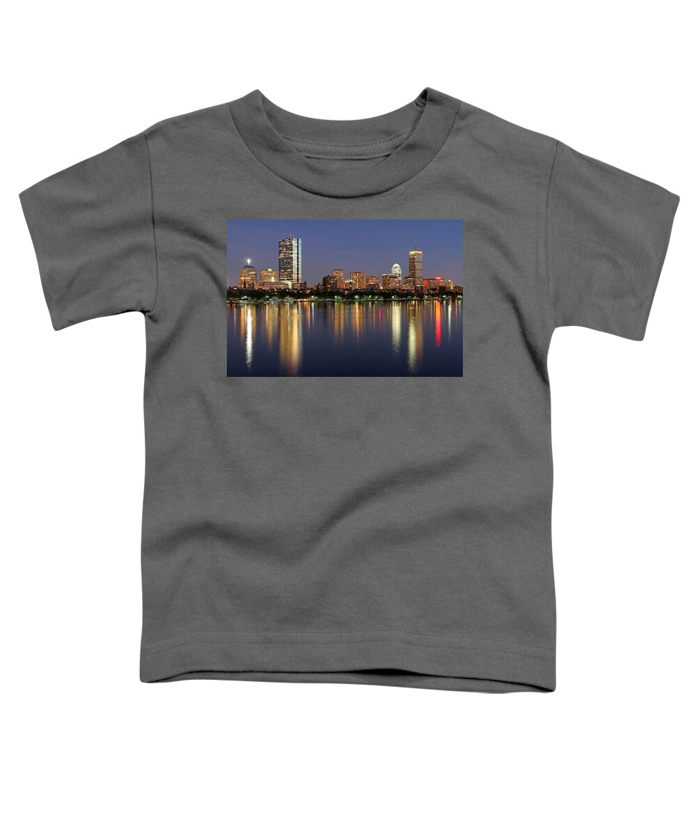 Boston Toddler T-Shirt featuring the photograph Saturday Night Live in Beantown by Juergen Roth