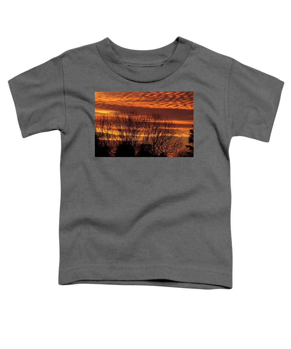 Landscape Toddler T-Shirt featuring the photograph Sedative Sky by Jack Harries