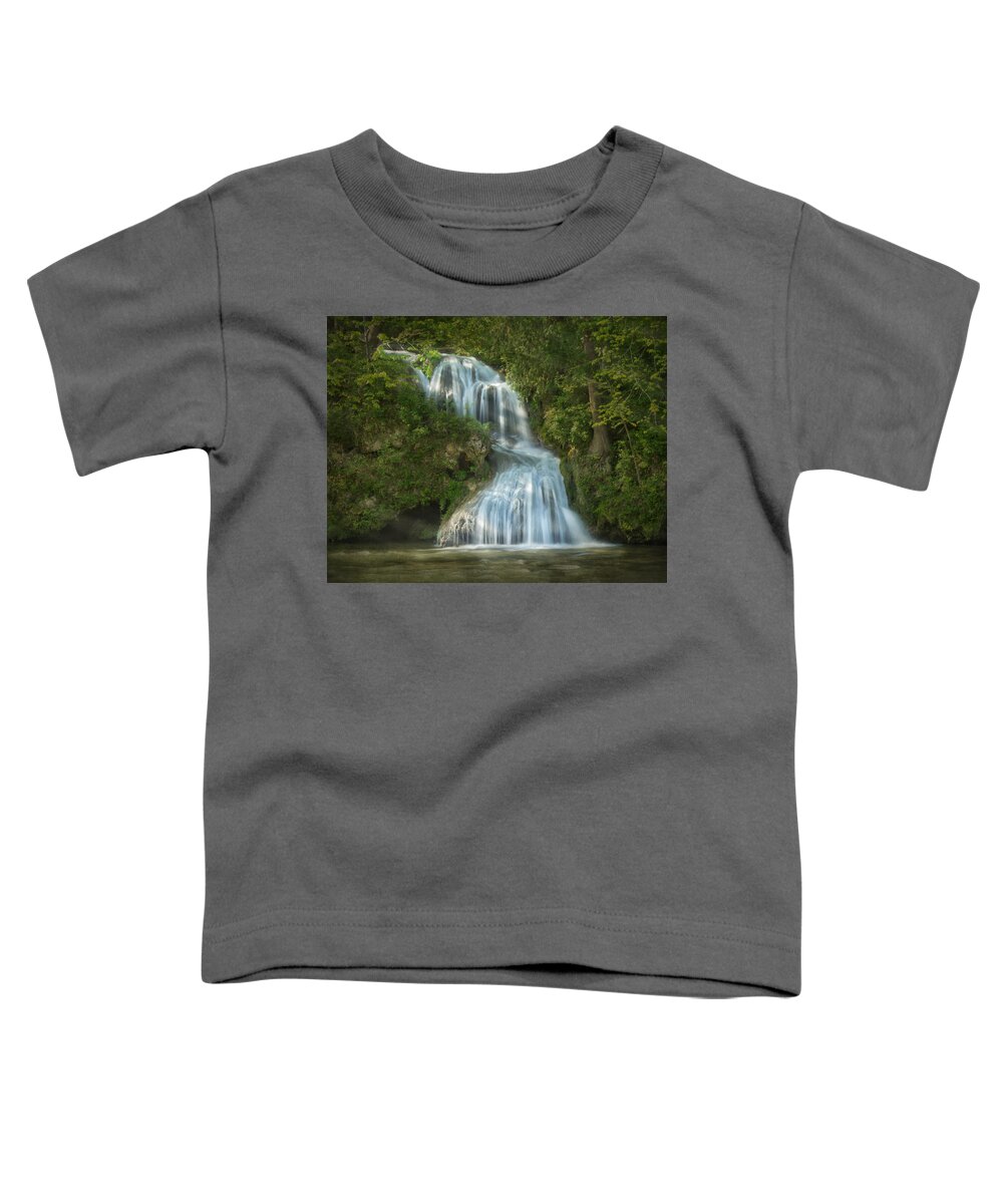 Jemmy Archer Toddler T-Shirt featuring the photograph Shenandoah Waterfall by Jemmy Archer