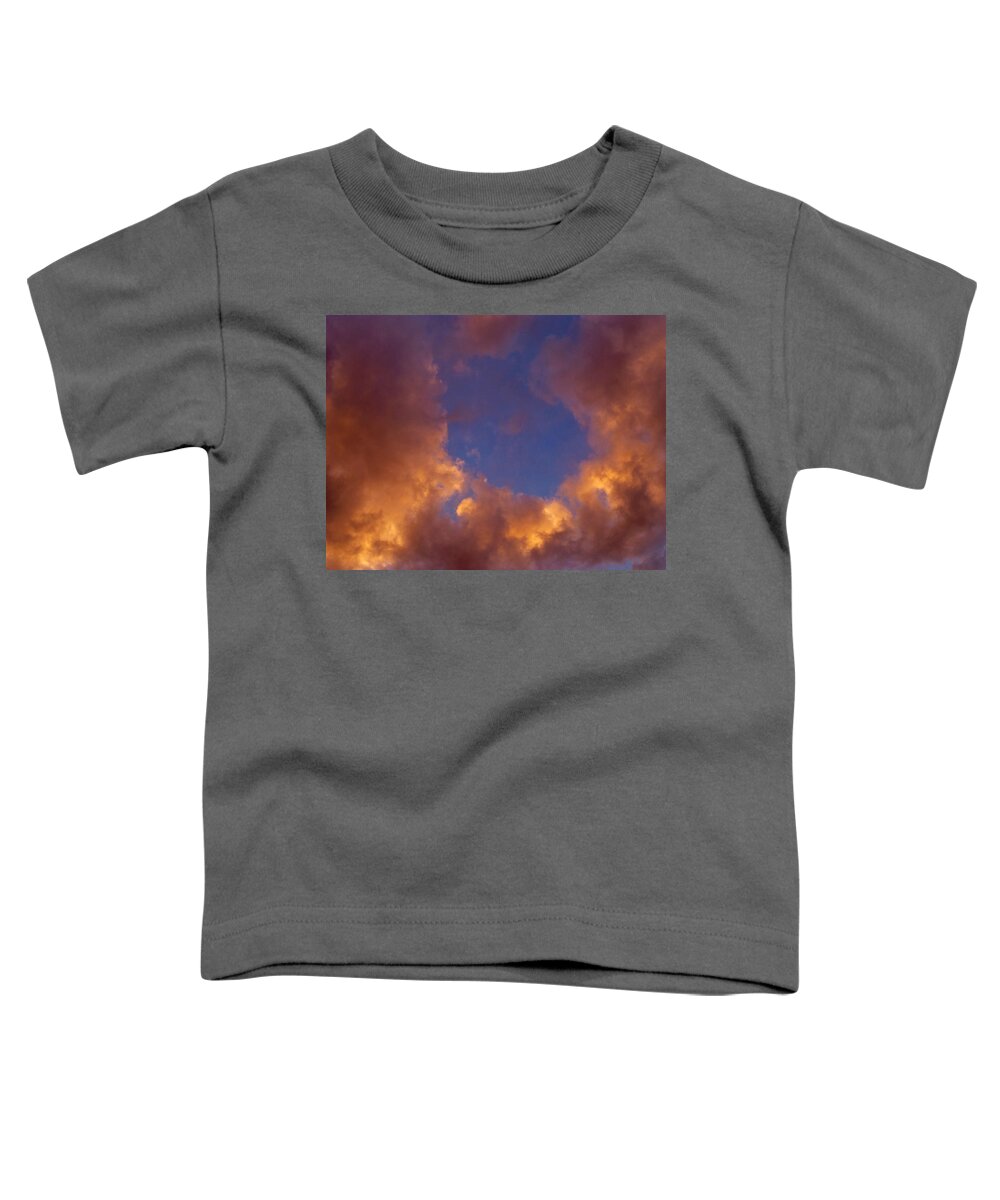 Cloud Toddler T-Shirt featuring the photograph Sky Window by Claudia Goodell